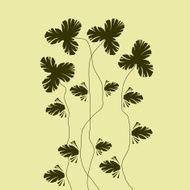 Floral background N1203