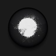 Vector splotch icon Eps10 Easy to edit