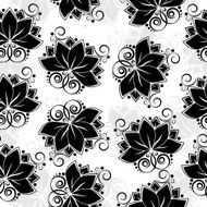 Lotos seamless background