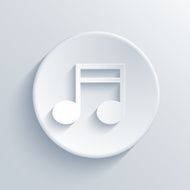 Vector light circle icon Eps10 N47