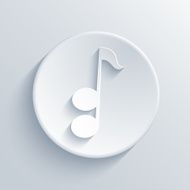 Vector light circle icon Eps10 N48