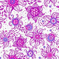 Cute floral seamless pattern N14