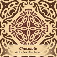 Chocolate Vector Seamless Pattern N9