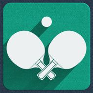 Table tennis icon