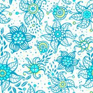 Cute floral seamless pattern N15