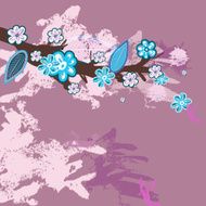 Floral background N1211