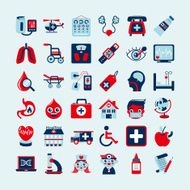 Medical icons set N15