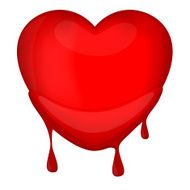 One red heart N2