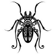 Vector Beautiful Beetle N5