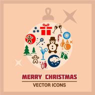 merry christmas icons