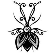 Vector Beautiful Beetle N6