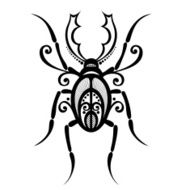 Vector Beautiful Beetle N7
