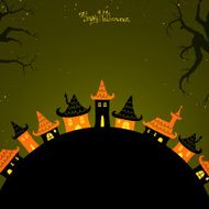 Vector Halloween Background N100