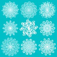 Set Snowflakes N7