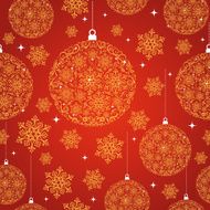 Merry Christmas red seamless pattern background