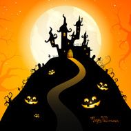 Vector Halloween Background N103