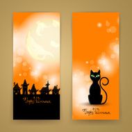 Vector Halloween banners N7