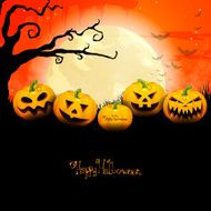 Vector Halloween Background N105