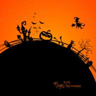 Vector Halloween Background N107