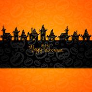 Vector Halloween Background N108