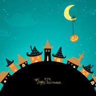 Vector Halloween Background N109