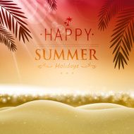 Vector Summer Background N4