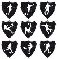 soccer shields with best player