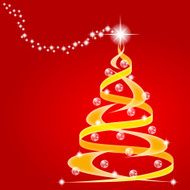 christmas tree with stars