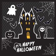 Vector Halloween Card N6