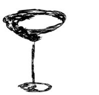 Stylized Wineglass For Fault N27
