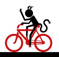 Devil in a bike