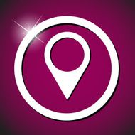 map point icon vector N2