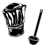 Chef Occupation Silhouette Icon