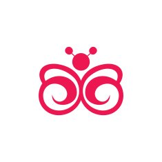 Butterfly sign Vector Illustration N3
