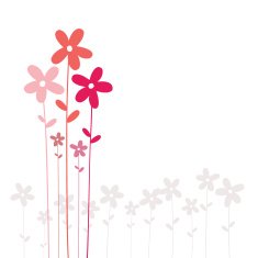 Vector flowers background N8