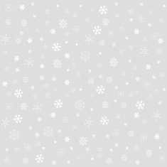 Winter Christmas seamless texture with snowflakes