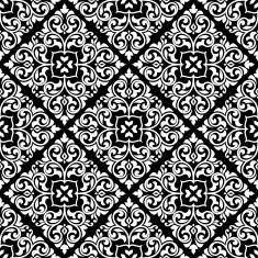 seamless pattern with floral elements N7