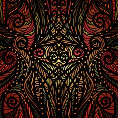 Colorful abstract vintage background
