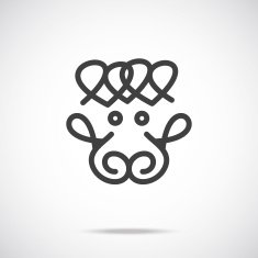 Vector sheep icon