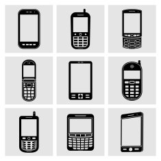 Mobile Phone Icons N14