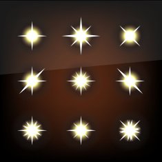 Vector sparkles N3