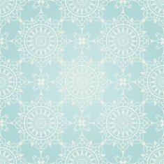 Seamless winter ornament