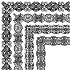 rectangle ornate frame N4