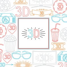 Background of movie elements and cinema icons N2