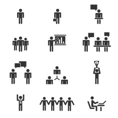Business icons set N93