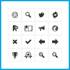 Internet icon set N8