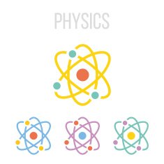 Vector atom icons