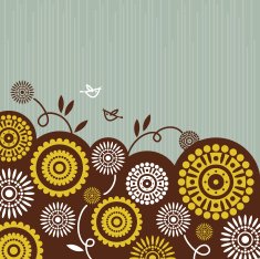 Floral background N1196