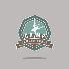 Summer dance camp icon N2