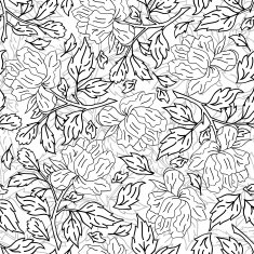 Seamless Floral Pattern N1576